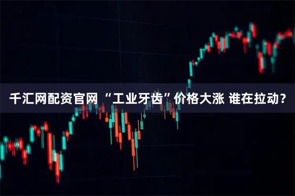 千汇网配资官网 “工业牙齿”价格大涨 谁在拉动？