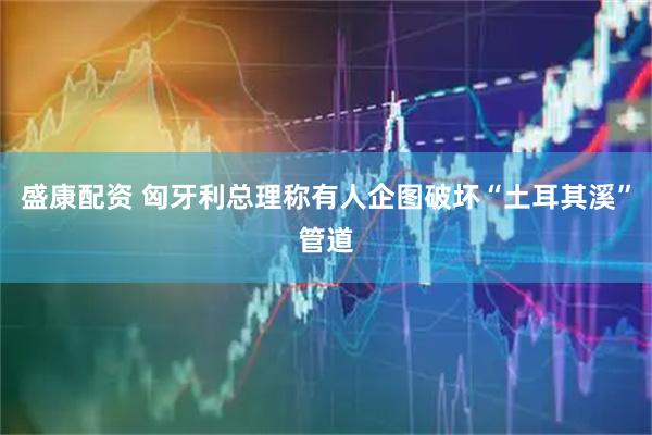 盛康配资 匈牙利总理称有人企图破坏“土耳其溪”管道