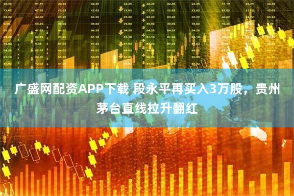 广盛网配资APP下载 段永平再买入3万股,贵州茅台直线拉升翻红